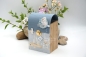Preview: Klötzchenbox ca. 13,5x21,5x9,5 cm | Einband Designpapier maritim | Art. Nr. 97040510